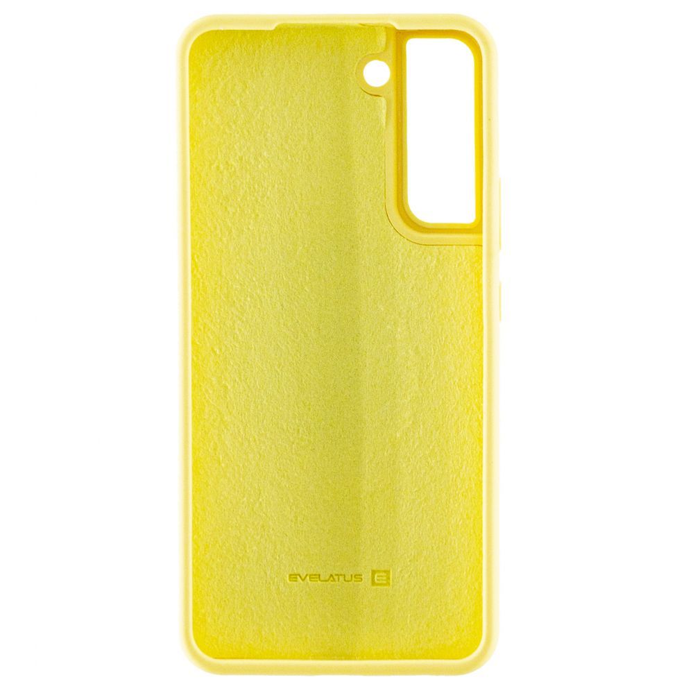 Tagakaaned Evelatus Samsung Galaxy S22 Plus Premium Soft Touch Silicone Case Yellow