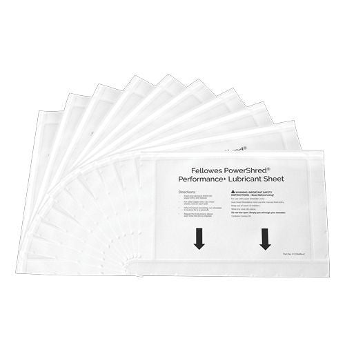Kontoritarbed Fellowes  shredder oil sheets 10 pcs.