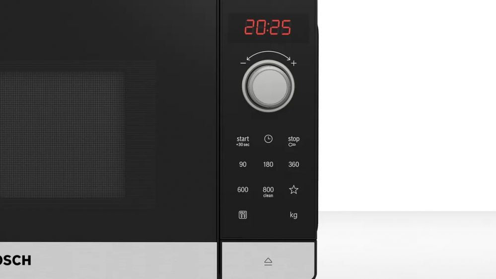Mikrolaineahi Bosch  Microwave Oven FFL023MS2 Free standing, 20 L, 800 W, Black