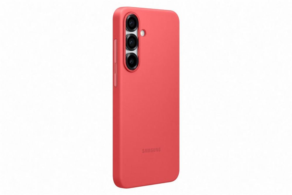 Back panel cover Samsung  PS936CREGWW Silicone Case Samsung Galaxy S25 Plus, Red