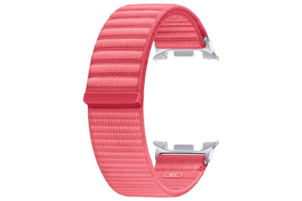 Strap Samsung  SVL33LREGEU Fabric Band (M/L) Samsung Galaxy Watch8, Red