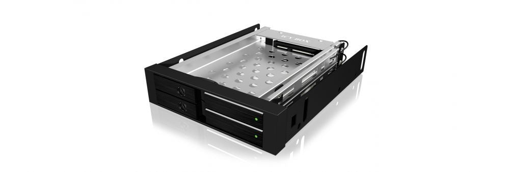 Monitor accessory Raidsonic  Icy Box IB-2227StS Storage Drive Cage for 2.5" HDD, Black