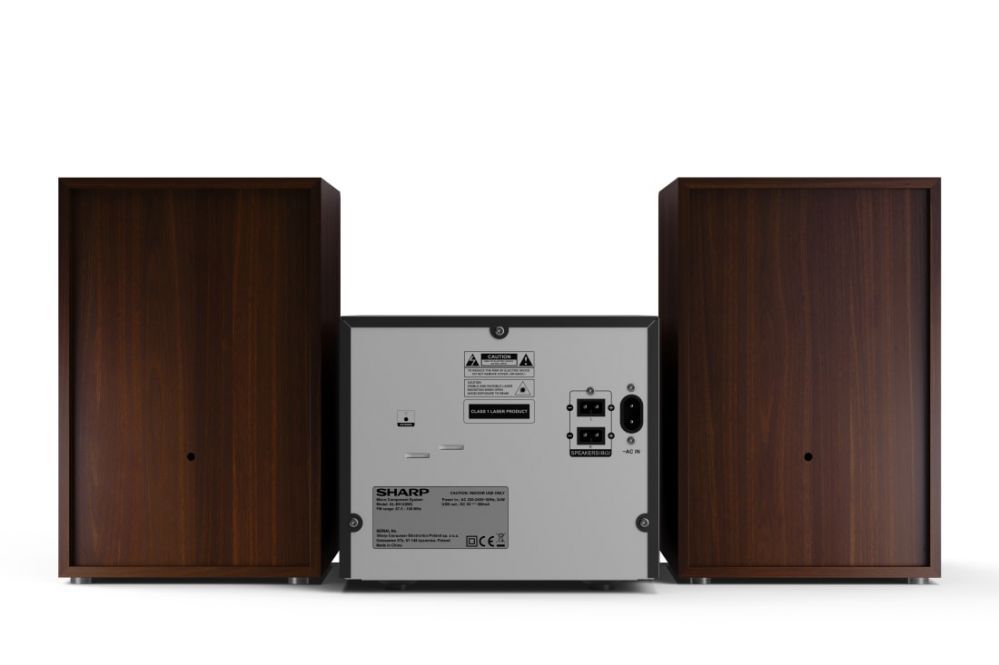 Interactive solution Sharp  XL-B512(BR) Hi-Fi Micro System, CD/FM/USB/Bluetooth v5.0, 45W, Brown