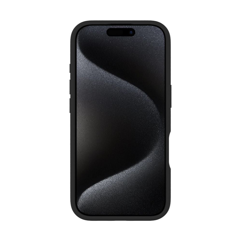 Tagakaaned Evelatus Apple iPhone 16 Pro Max Premium Magsafe with Stand Soft Touch Silicone Case Black