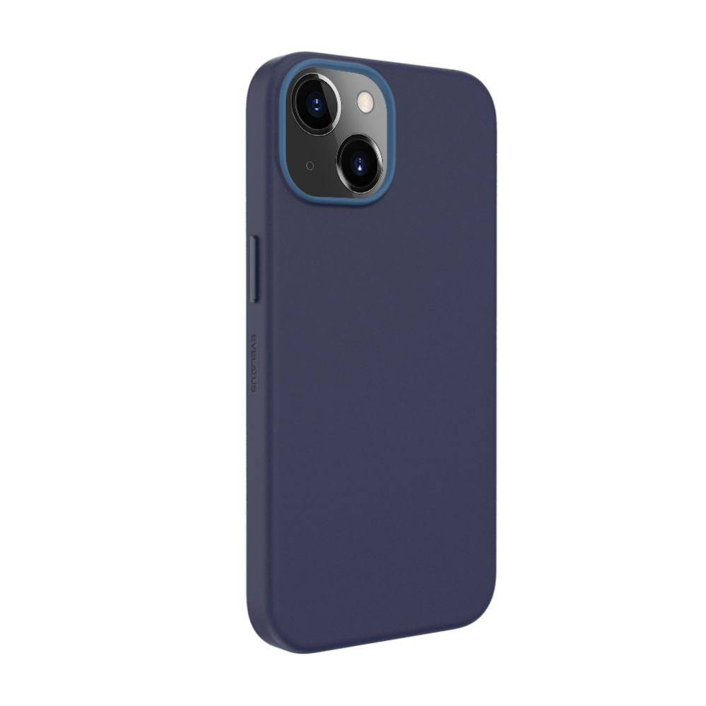 Чехол на заднюю панель Evelatus Apple iPhone 13 Premium Magsafe Soft Touch Silicone Case Blue