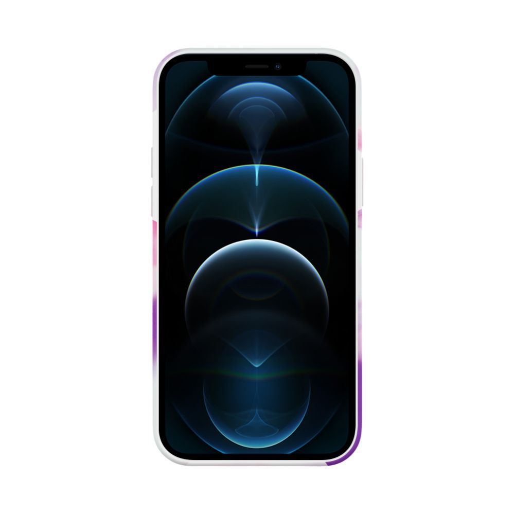 Tagakaaned Evelatus Apple iPhone 12 Pro Max Premium Silicone case Customized Print Purple