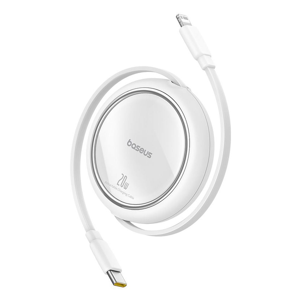 Cable Baseus  Baseus Free2Pull Cable Retractable USB-C / Lightning 20W 1m - White