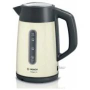 Чайник Bosch  Kettle TWK4P437 Electric, 2400 W, 1.7 L, Stainless steel, Beige