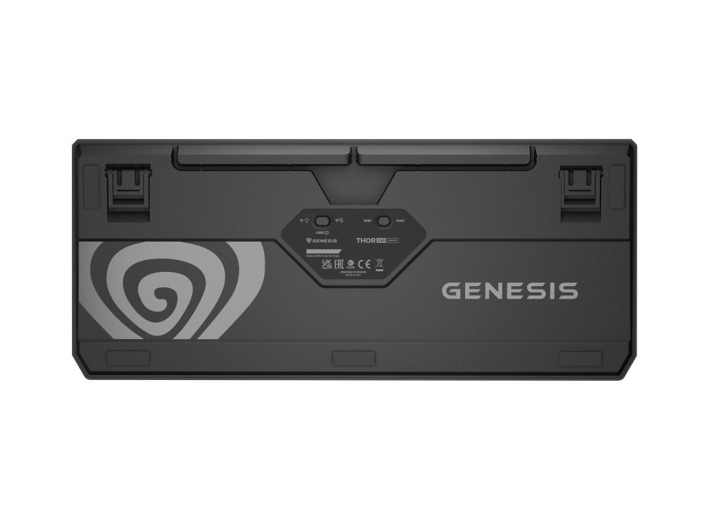 Computer keyboard Genesis  THOR 230 | Mechanical Gaming Keyboard | Wireless | US | Black | 2.4 GHz, Bluetooth, USB | Outemu Panda