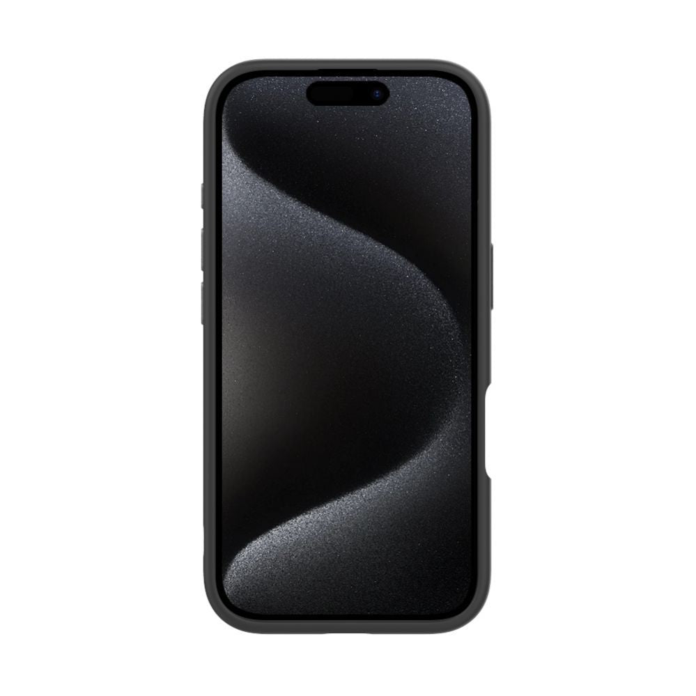 Back panel cover Evelatus Apple iPhone 16 Hybird Case With Magsafe PC+TPU Black