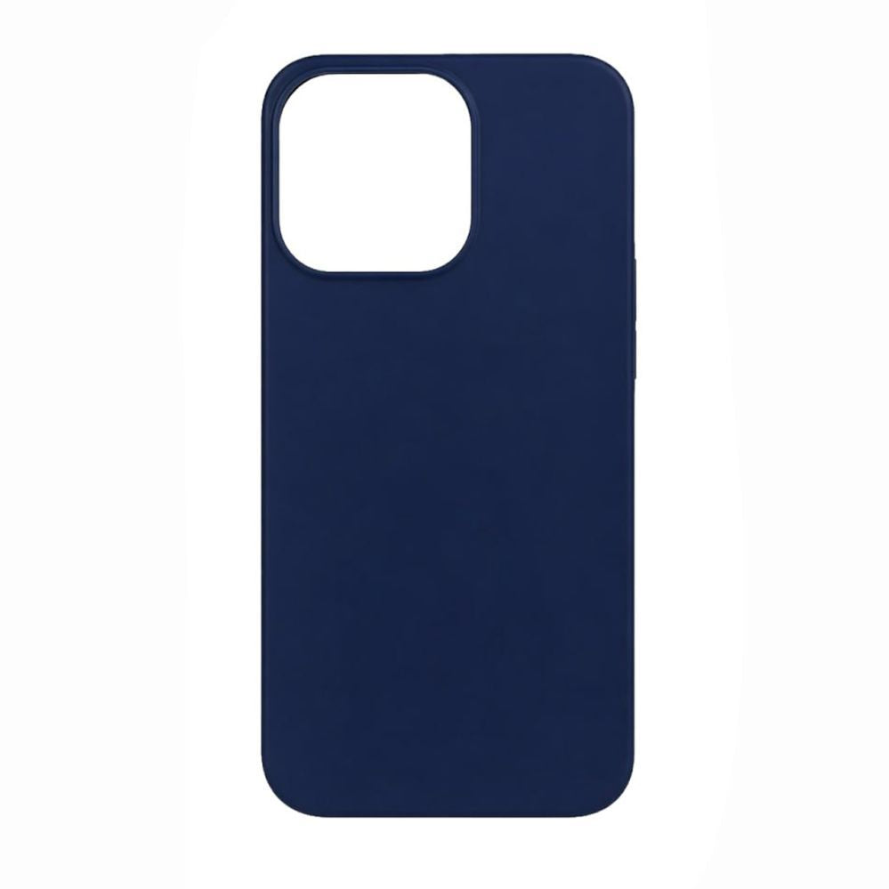 Back panel cover iLike Apple iPhone 13 Pro 6.1' Matt TPU case Navy Blue