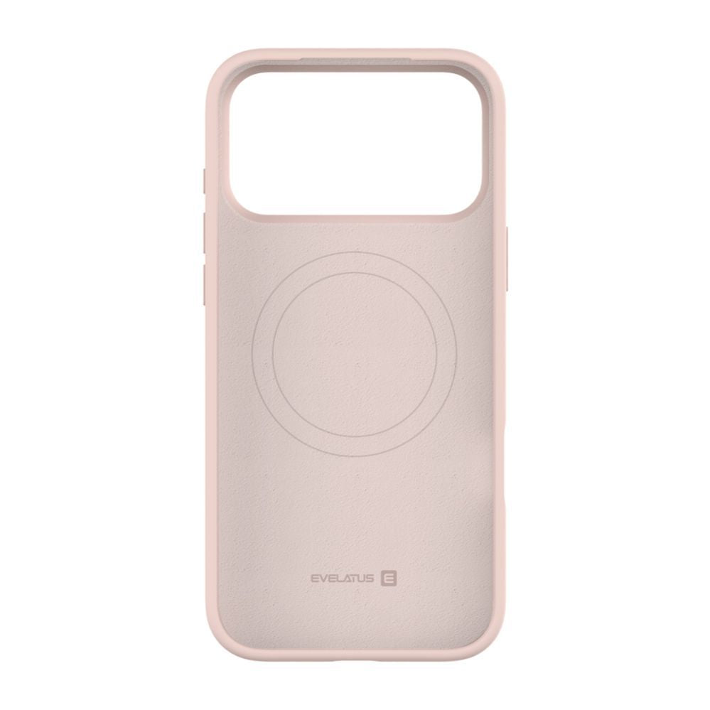 Чехол на заднюю панель Evelatus Apple iPhone 17 Pro Max Premium Magsafe Soft Touch Silicone Case Pink Sand