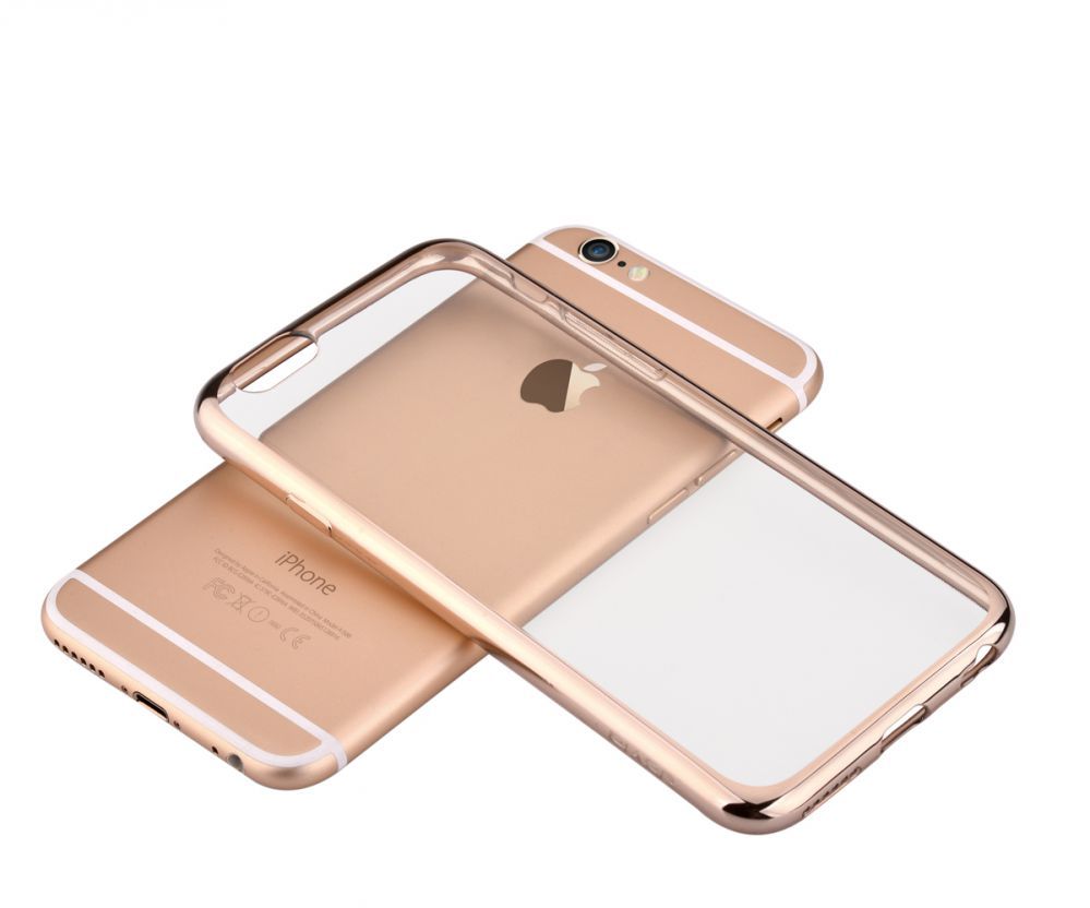 Чехол на заднюю панель Devia Apple iPhone 7/8 Glitter soft case Champagne Gold