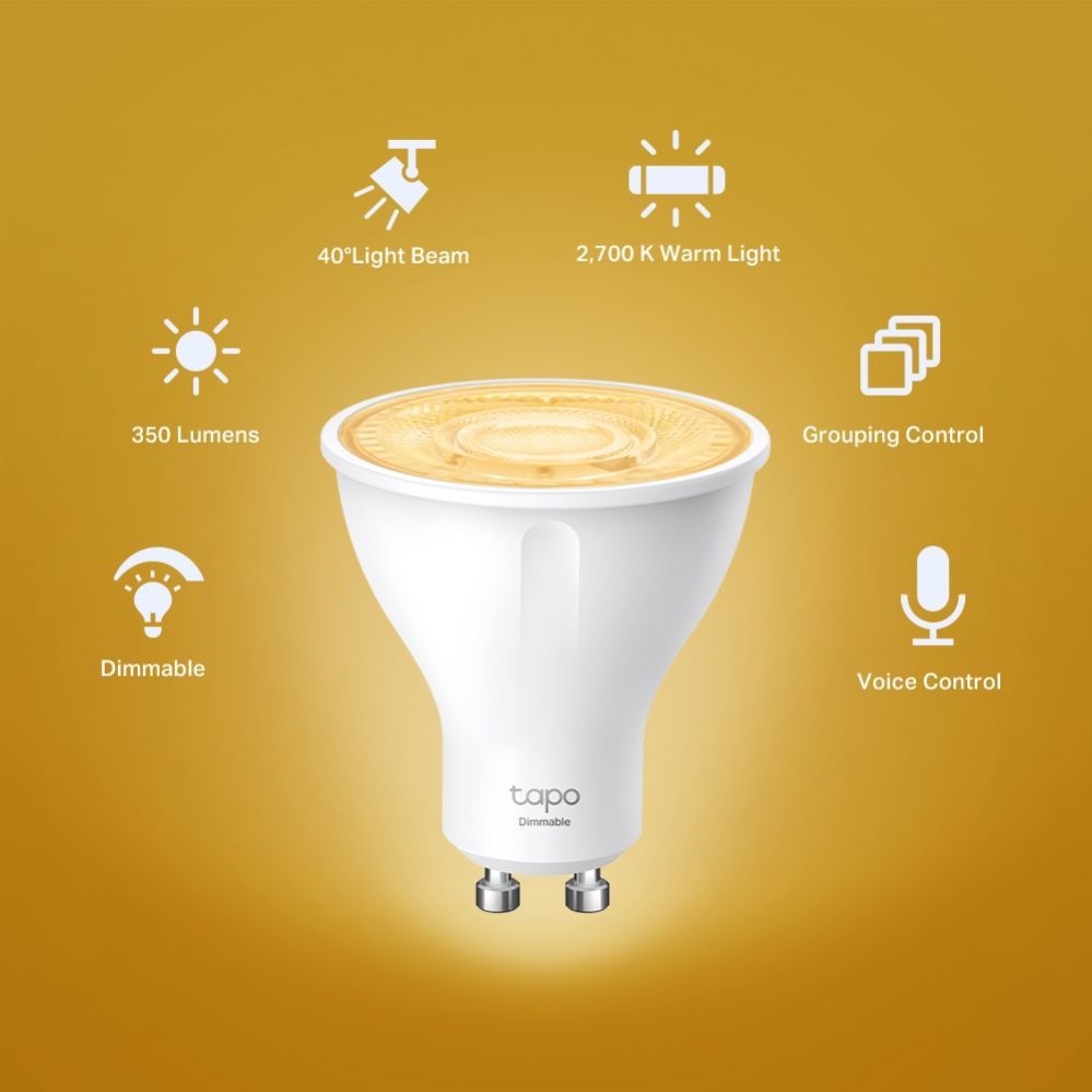 Nutikas seade TP-Link  LIGHT BULB GU10 2.9W 350LM/TAPO L610