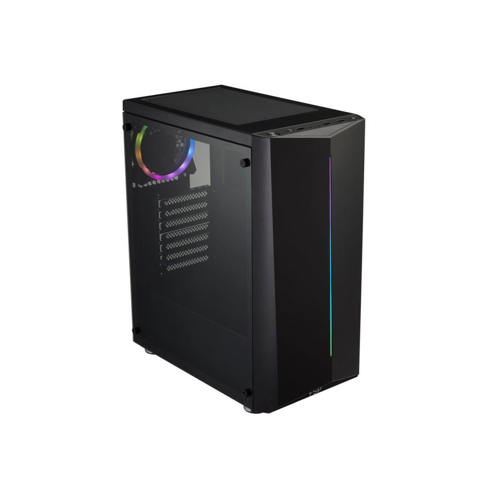 Корпус для компьютера Fortron  CMT151 Black ATX Power supply included No