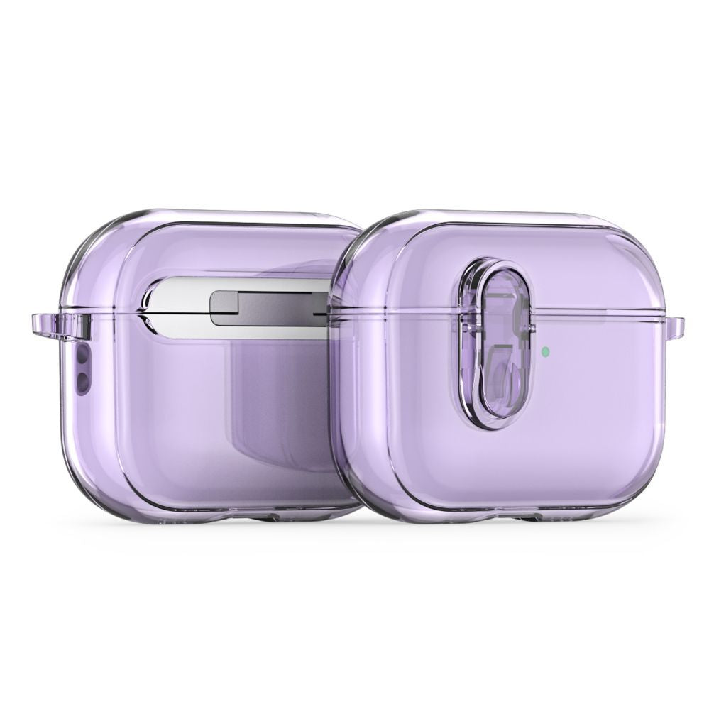 Чехол для наушников Dux Ducis Apple AirPods Pro 3 PECL Series PC+TPU Cover with Hook Purple