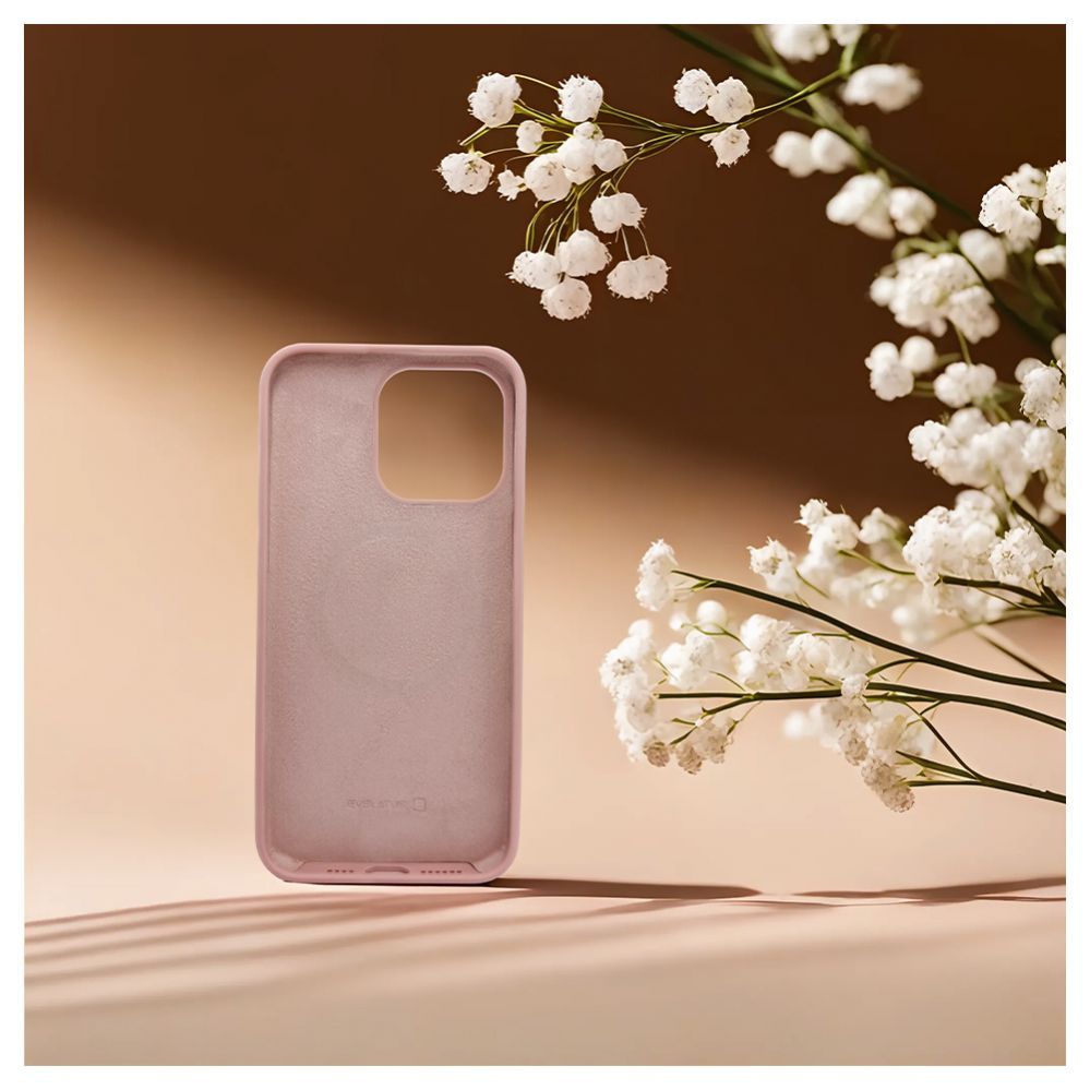 Чехол на заднюю панель Evelatus Apple iPhone 15 Pro Premium Magsafe Soft Touch Silicone Case Pink Sand