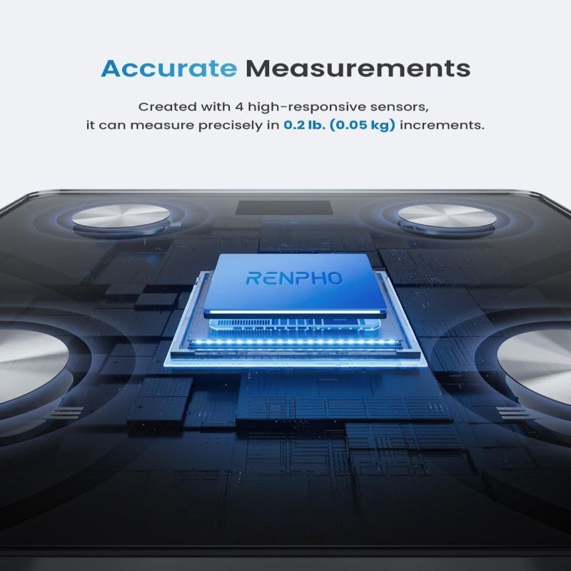 Kaalud renpho  RENPHO Elis 1 Smart Body Scale Black