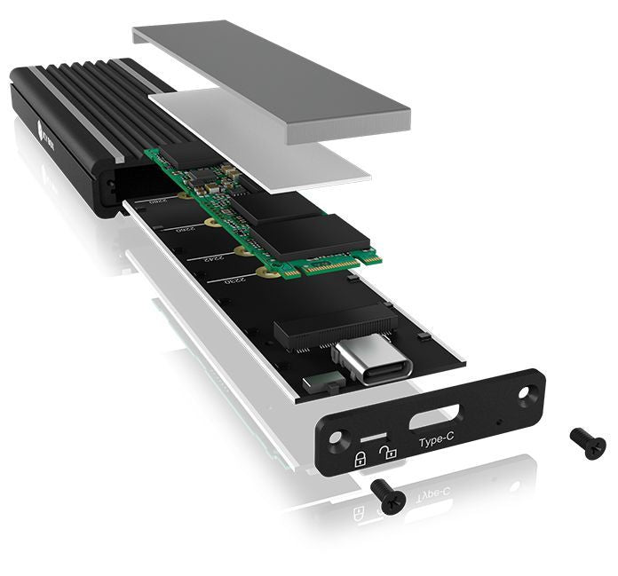 Muu arvutitarvik Raidsonic  Icy box IB-1824ML-C31 Enclosure for 1x NVMe