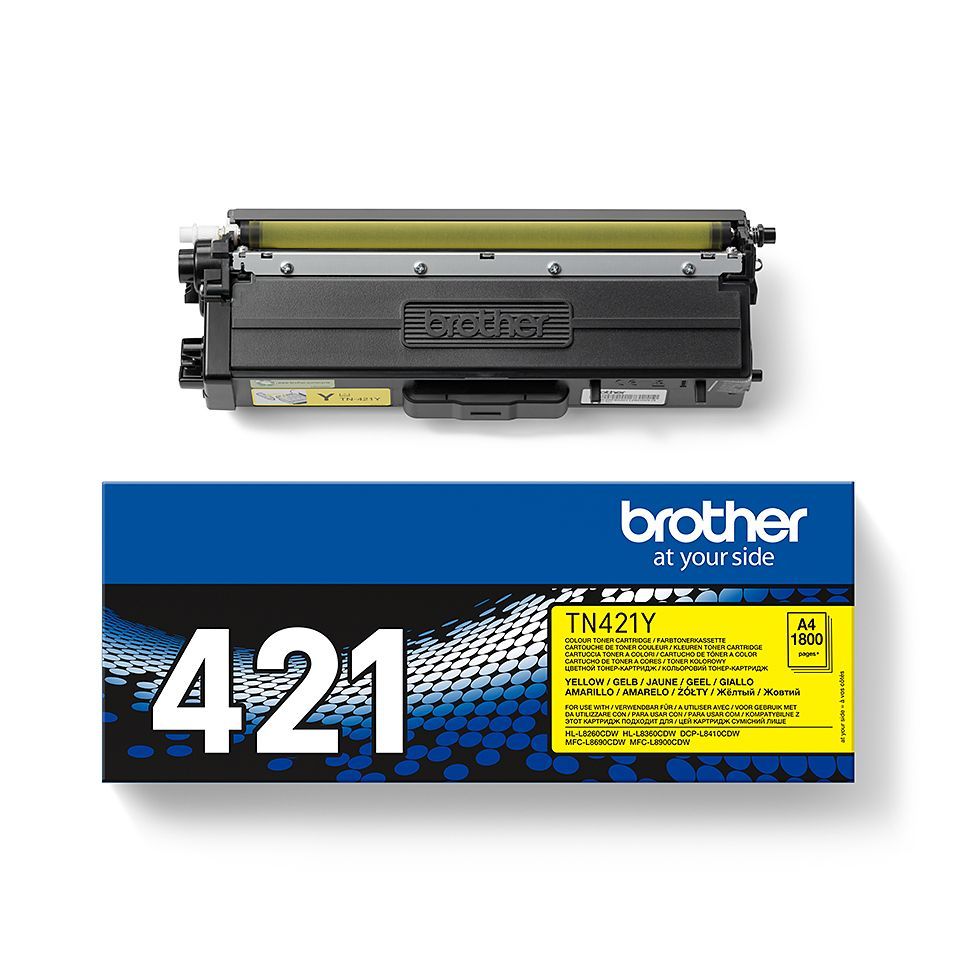 Аксессуары и расходные материалы Brother  TN421Y Toner cartridge, Yellow