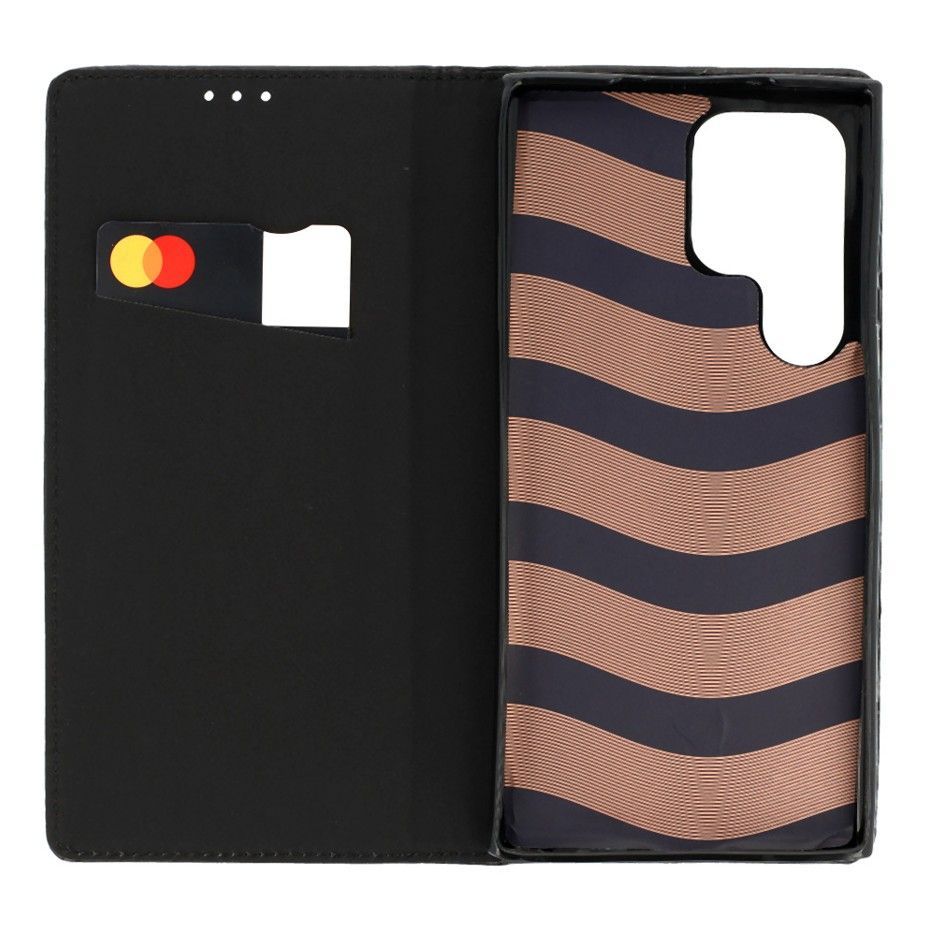 Book case iLike Samsung Galaxy A17 5G Smart Magneto Holster Case Black