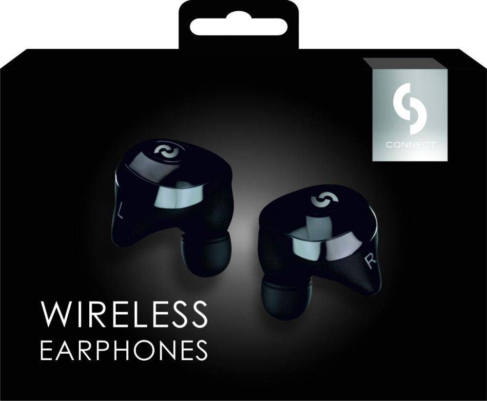 Juhtmevabad kõrvaklapid Connect  Wireless Earphones CWE01 Black