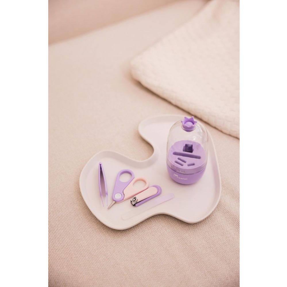 Уход за телом momini  Momini baby nail care kit Lilac Purple