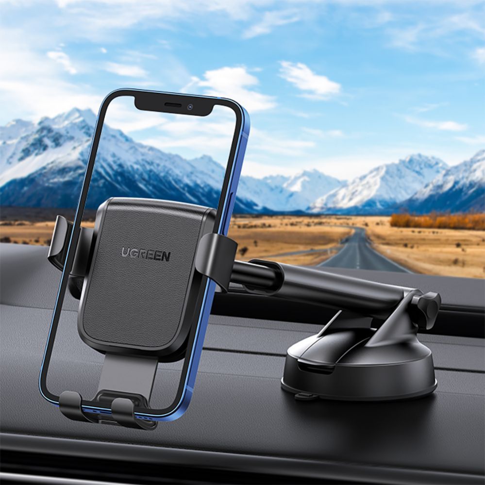 Авто держатель Ugreen  Ugreen gravity phone holder for dashboard cockpit black (LP200 60990B)