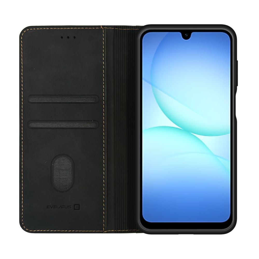 Чехол книжка Evelatus Samsung Galaxy A17 Book Case Black