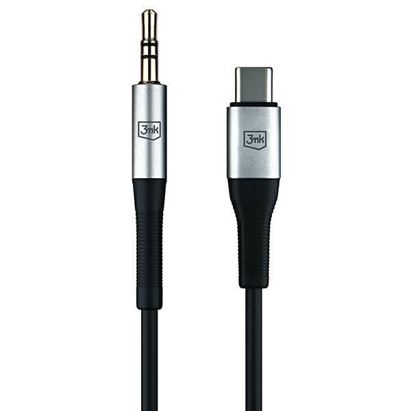Кабель 3MK  3MK Kabel AUX USB-C - Jack 3,5 mm 1m
