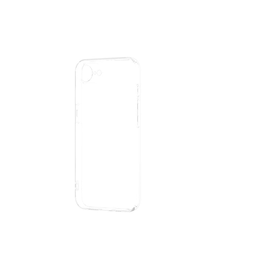 Back panel cover Just Must  JM ANTI-BACTERIA TPU case for iPhone 16e Clear
