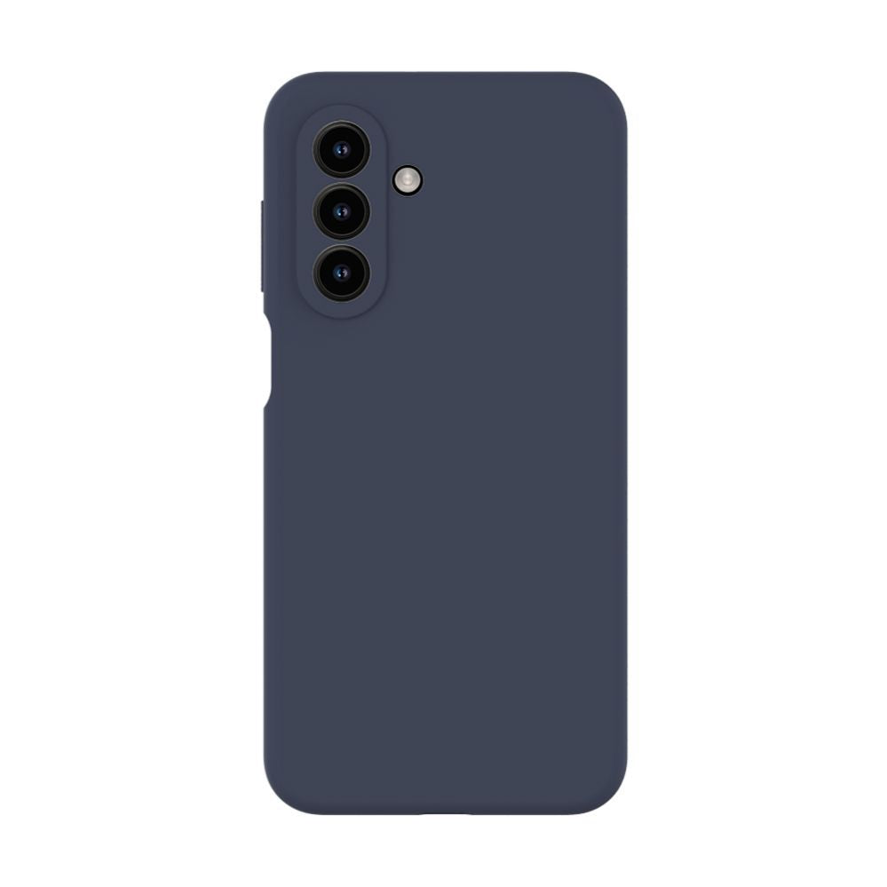 Back panel cover Evelatus Samsung Galaxy A17 Premium Magnetic Soft Touch Silicone Case Dark Blue