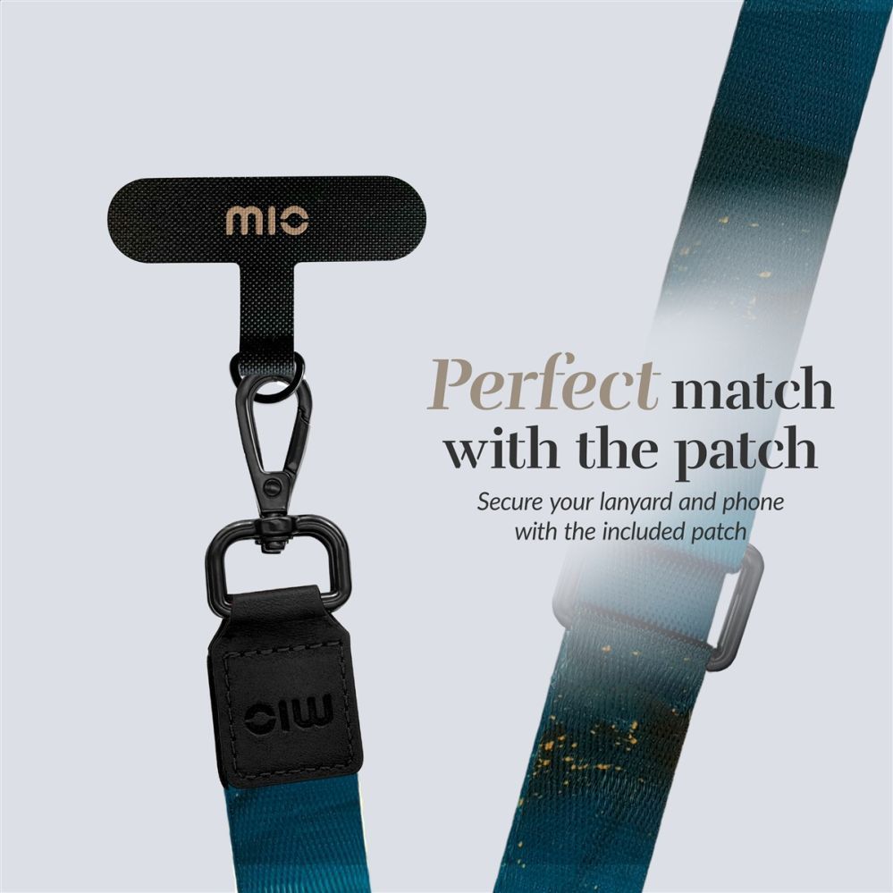 Tagakaaned Mio  MIO Lanyard strap Midnight Sparkle