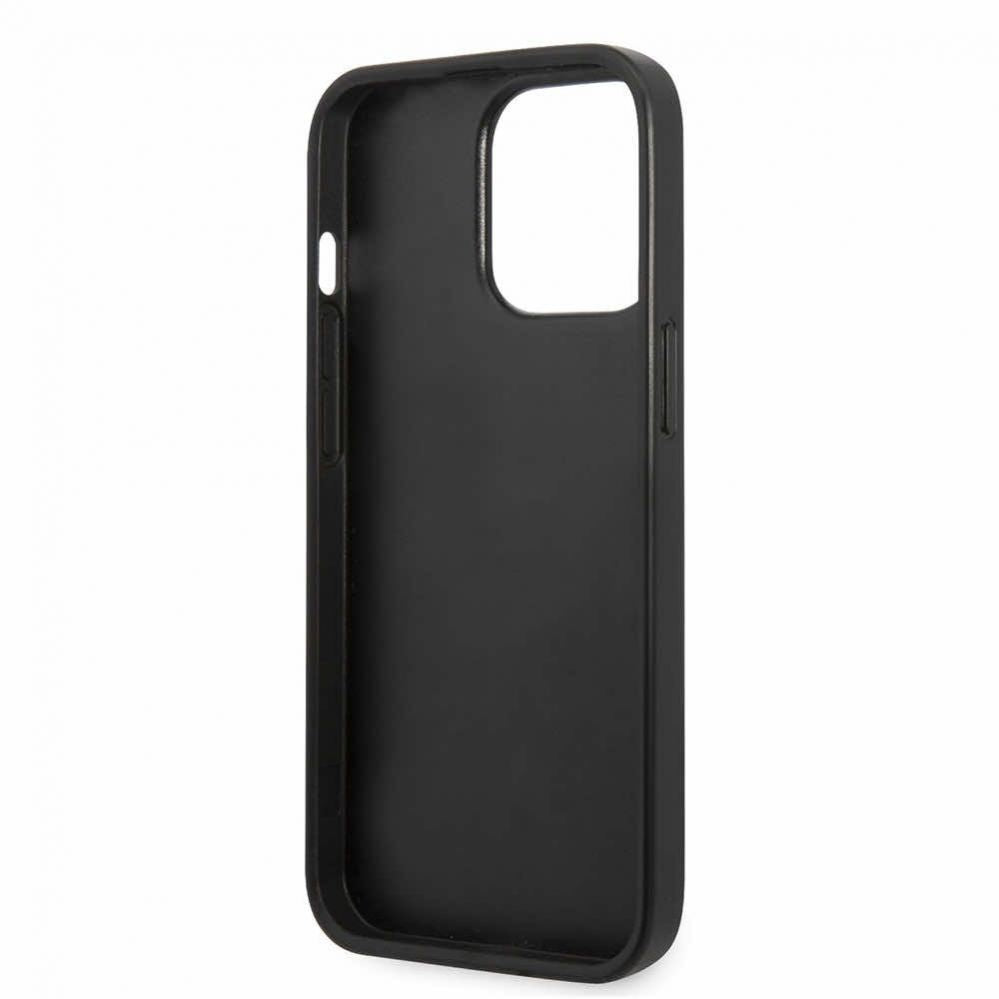 Tagakaaned Karl Lagerfeld Apple iPhone 13 Pro Monogram Plaque Case Black Pink