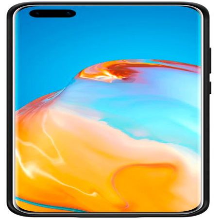Back panel cover Evelatus Huawei P40 Pro Nano Silicone Case Soft Touch TPU Black