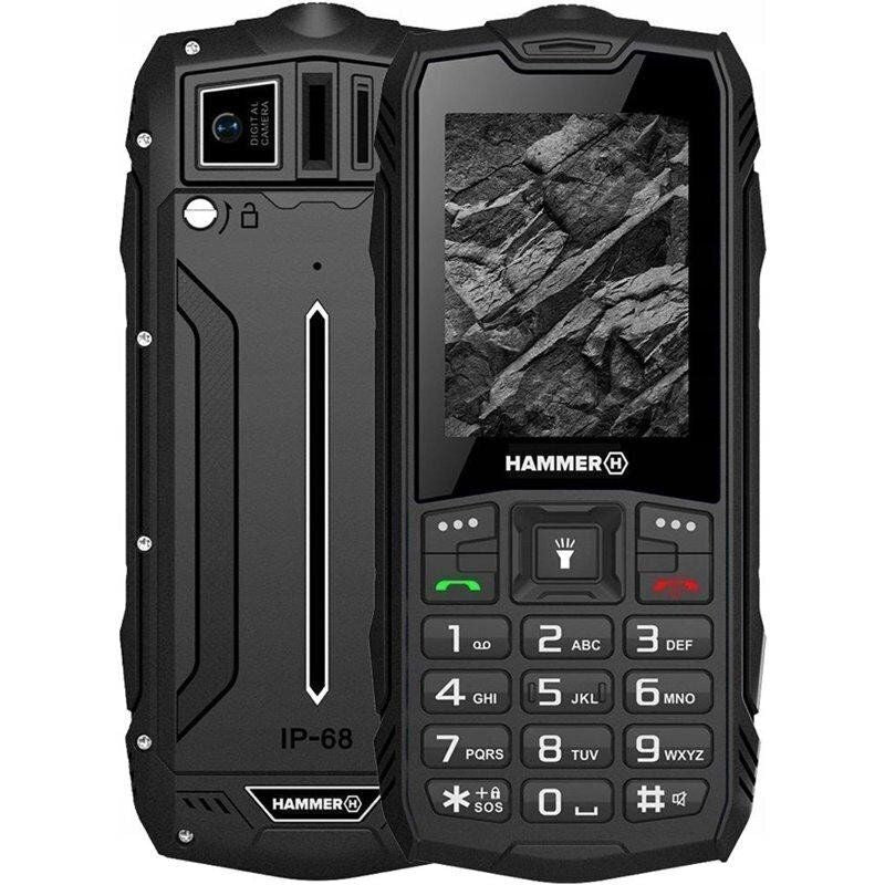 Mobiiltelefon Hammer  ROCK LTE (Black) Dual SIM 2.4