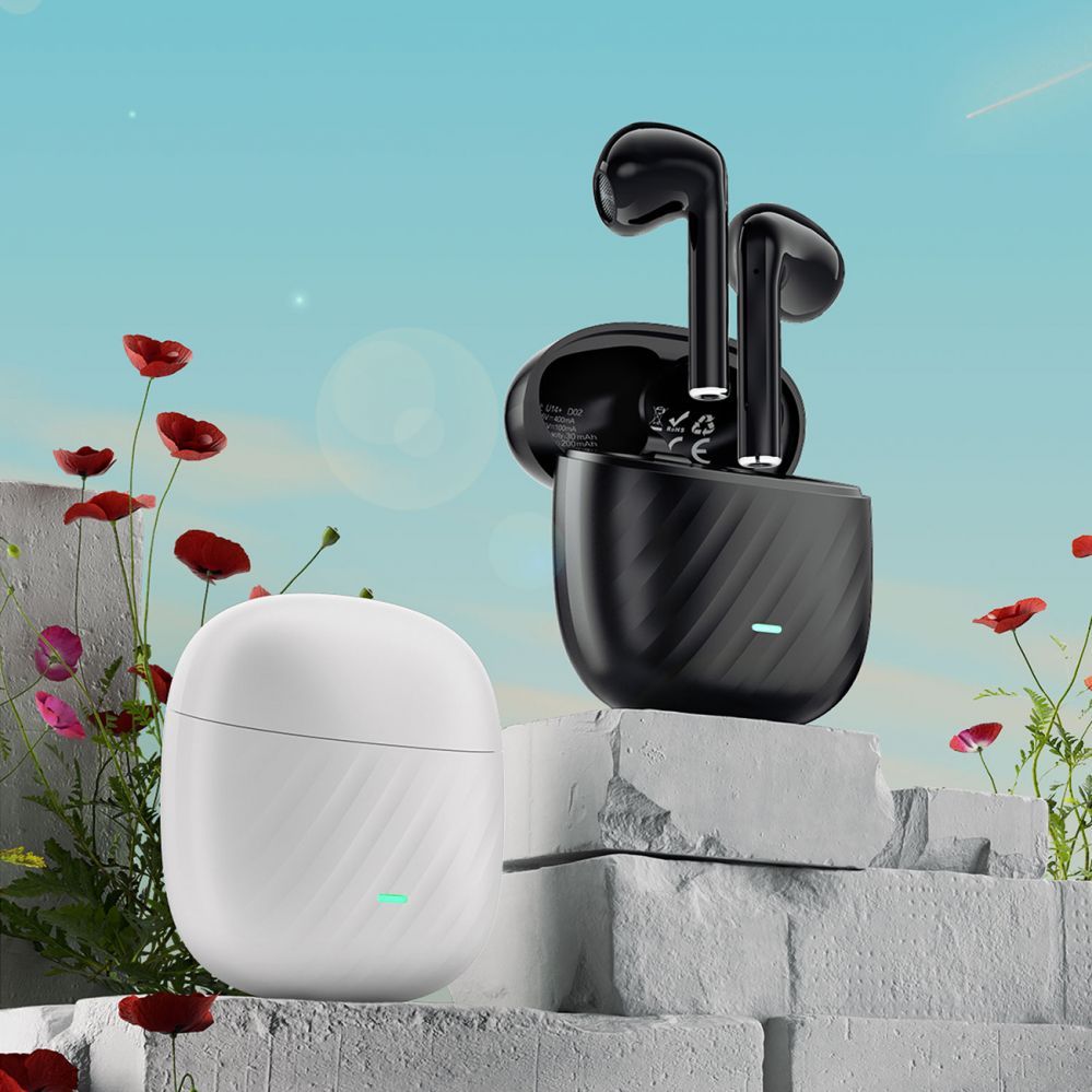 Беспроводные наушники Dudao  Dudao U14+ wireless in-ear TWS Bluetooth 5.3 headphones - black