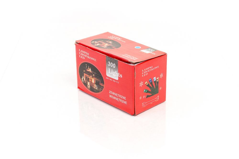 Sisevalgustid N/A  Ziemassvētku lampiņu virtene 300LED RS-113 20m. Multi Color