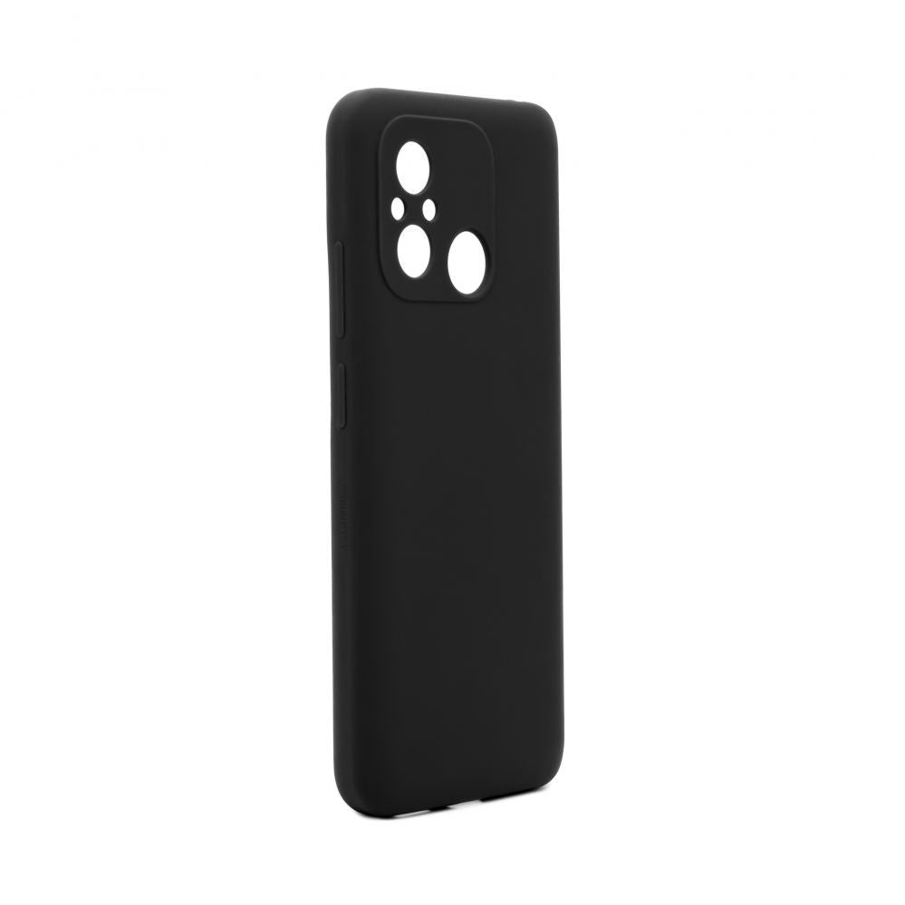 Tagakaaned Connect Xiaomi Redmi 12C Premium Quality Soft Touch Silicone Case Black