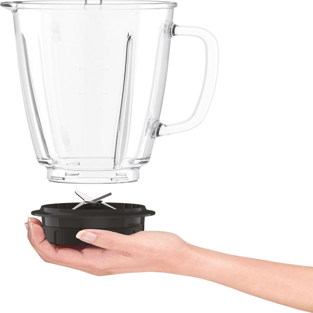 Mixers and blenders TEFAL  Blender BL438831 BlendForce Tabletop, 800 W, Jar material Glass, Jar capacity 1.25 L, Ice crushing, Black