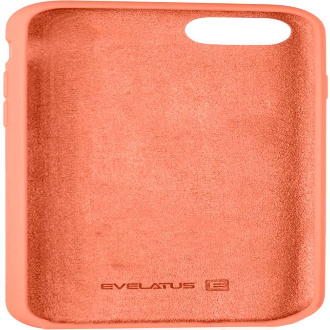 Tagakaaned Evelatus Apple iPhone 7/8 Premium Soft Touch Silicone Case Nectarine