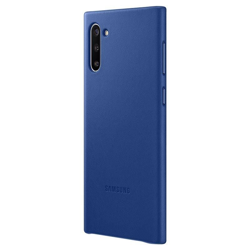 Tagakaaned Samsung  Galaxy Note 10 Leather Cover Blue