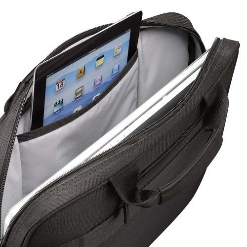 Laptop Bag Case Logic  Casual Laptop Bag DLC117 Fits up to size 17 ", Black, Shoulder strap