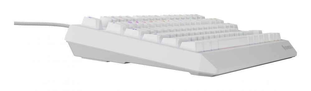 Компьютерная клавиатура Genesis  THOR 230 | Mechanical Gaming Keyboard | Wireless | US | White | 2.4 GHz, Bluetooth, USB | Outemu Red