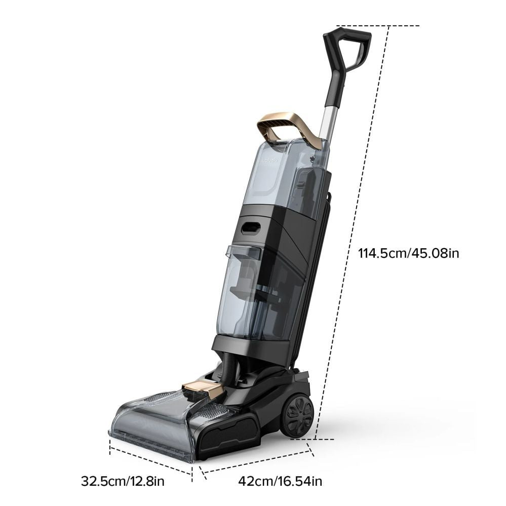 Пылесос Lubluelu  X3 Carpet Cleaner with 1000W Motor, Dual Brush System and 2-in-1 Cleaning