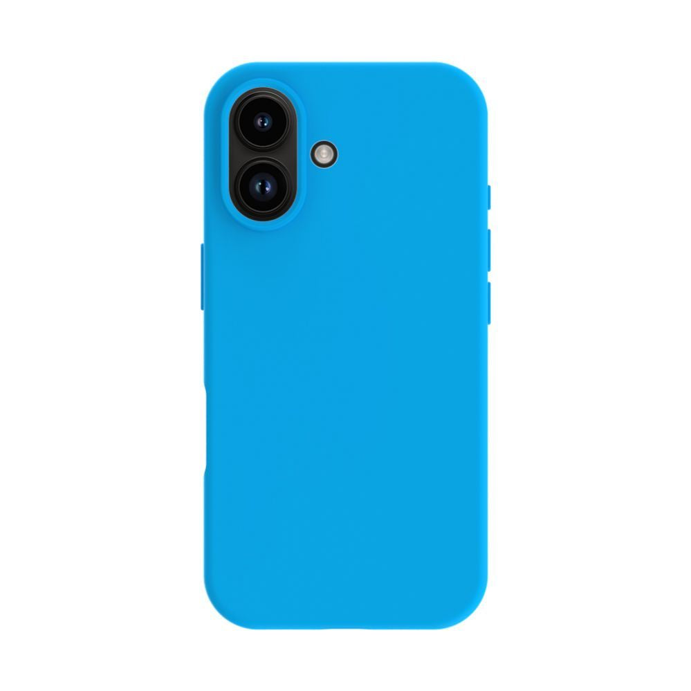 Back panel cover Evelatus Apple iPhone 16 Premium Magsafe Soft Touch Silicone Case Ultramarine