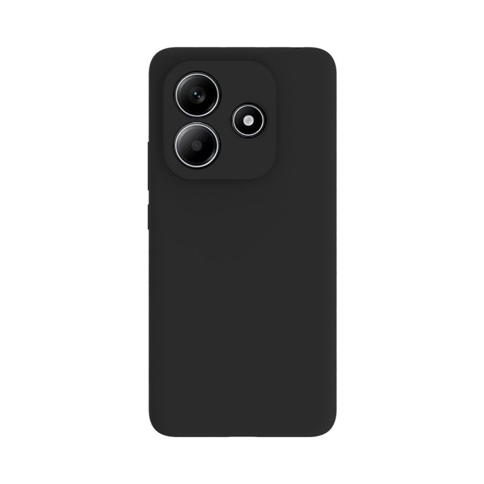 Tagakaaned Evelatus Xiaomi Redmi Note 14 Premium Magnetic Soft Touch Silicone Case Black