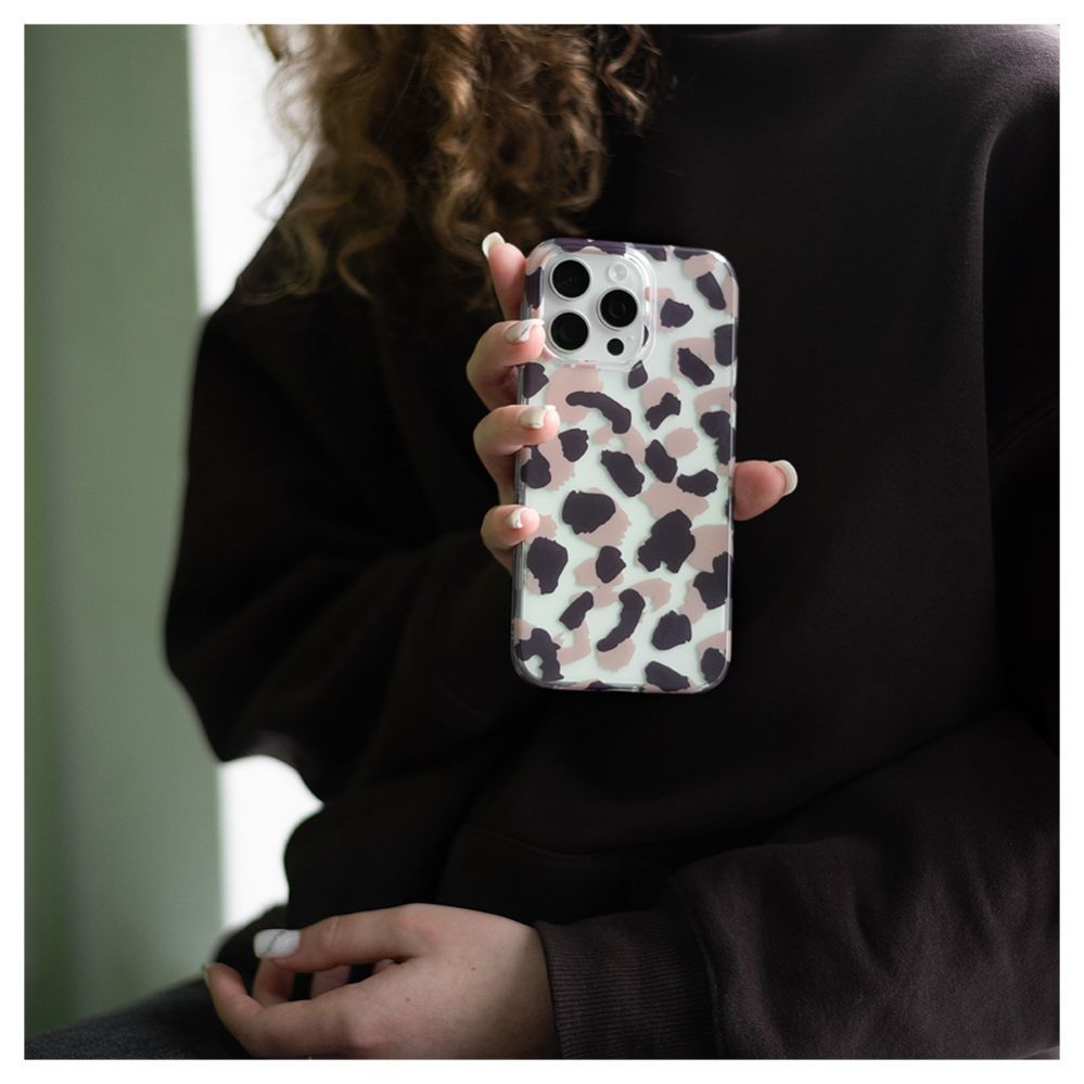 Чехол на заднюю панель Evelatus Apple iPhone 15 Pro Max PC Customized Print Design  Cheetah