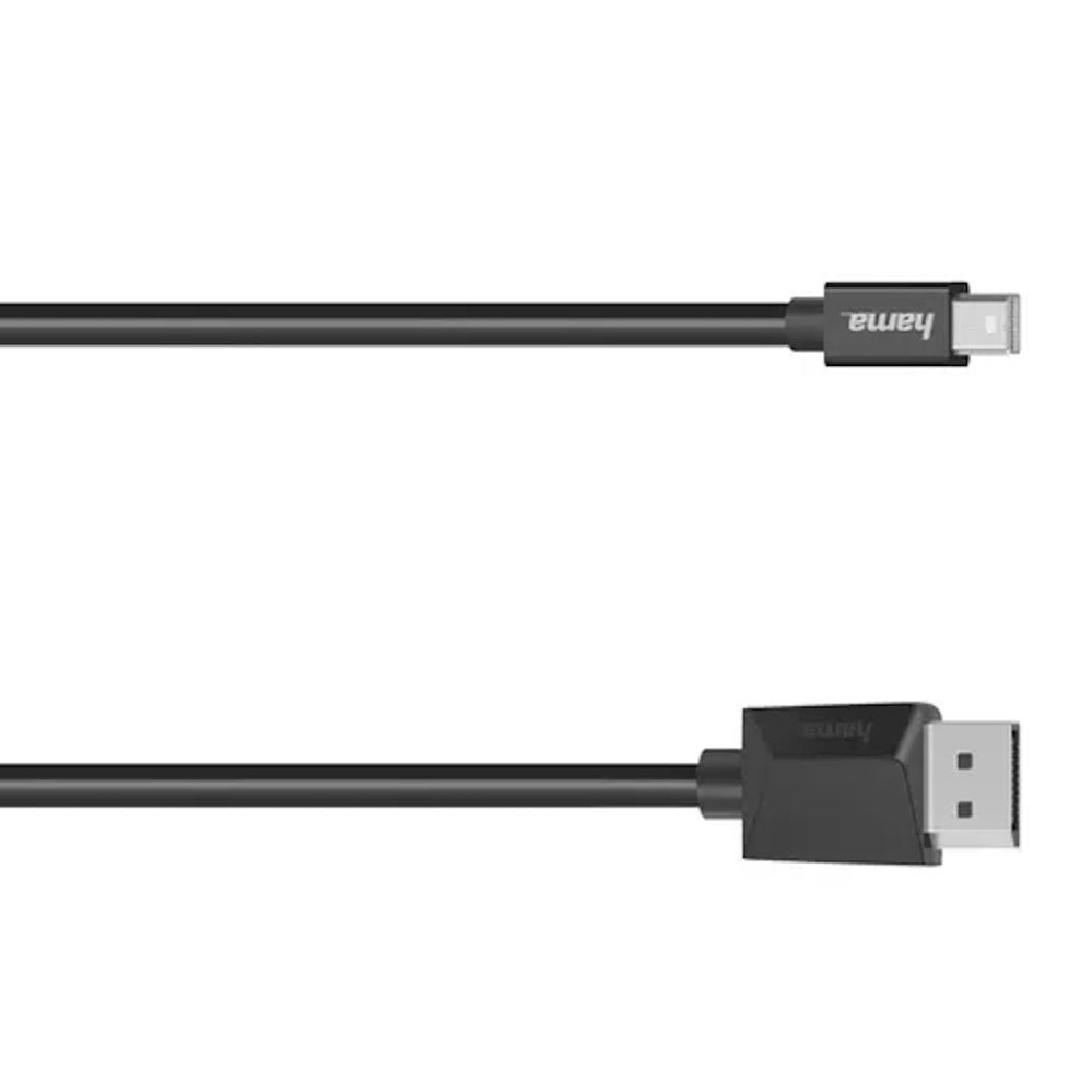 Elektritarbed ja tarvikud Hama  Video Cable, Mini-DP Plug - DisplayPort Plug, Ultra-HD 4K, 1.50 m