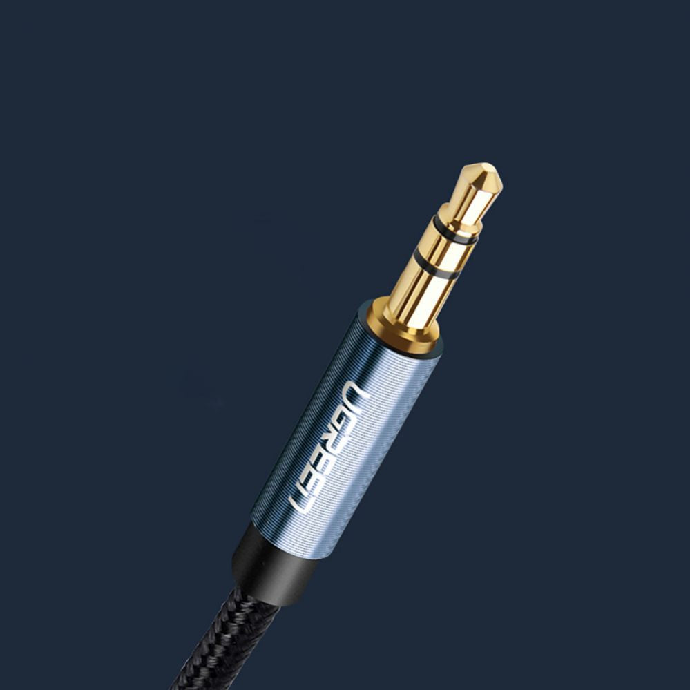 Kaabel Ugreen  Ugreen angled AUX cable 2 x mini jack 3.5 mm 1.5m blue (AV112)